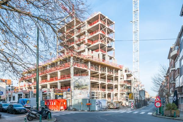 L’ancienne clinique Edith Cavell à Uccle laisse la place à 145 logements