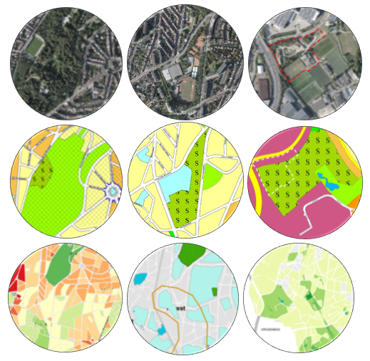 Elementen uit de analyse voor de implantatie van het nieuwe station